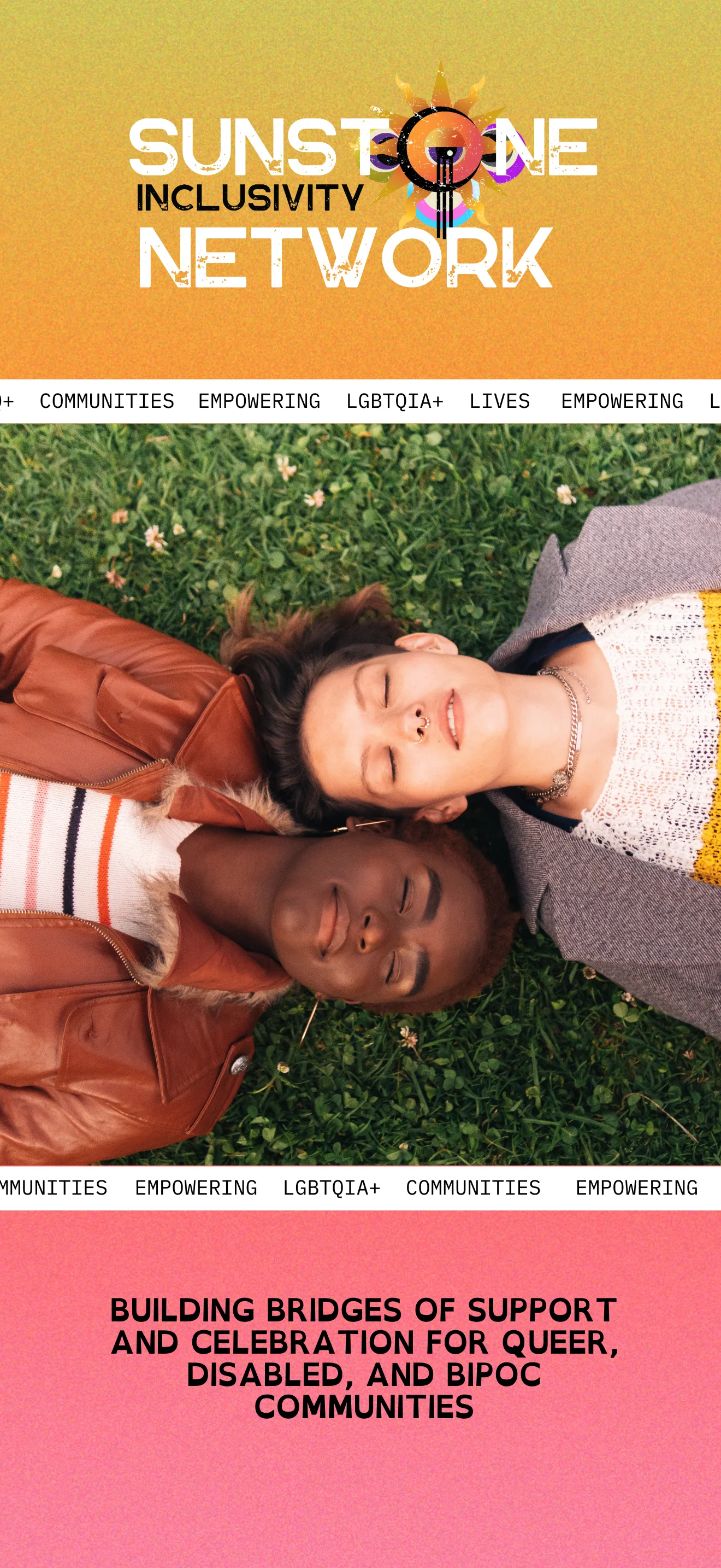 Sunstone Inclusivity Network - Building bridges of support and celebration for queer, disabled, and BIPOC communities in Southern Colorado